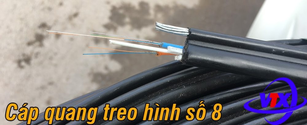 Cáp quang treo single mode 12FO