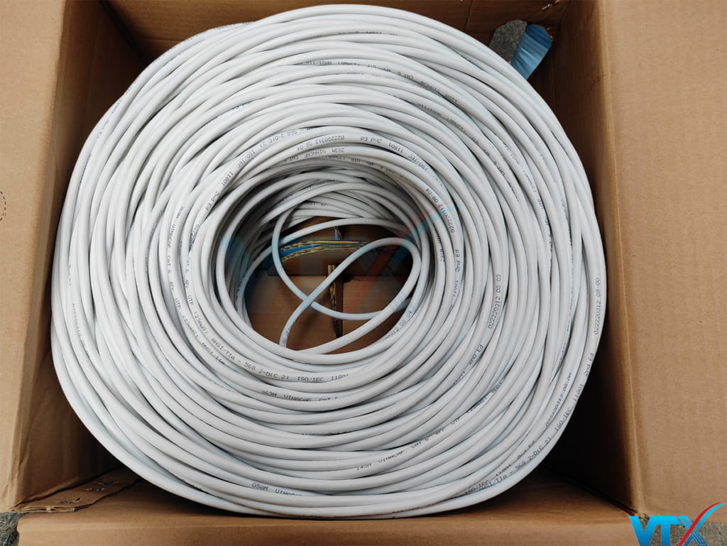 Dây cáp mạng Lan Vinacap Cat6 UTP - Viễn Thông Xanh