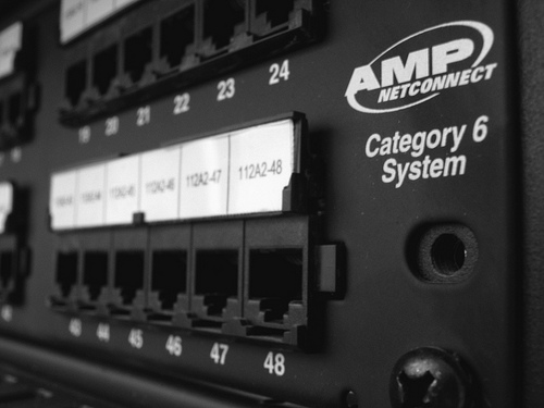 Patch panel COMMSCOPE/AMP 48 port CAT6 | PN: 1375015-2
