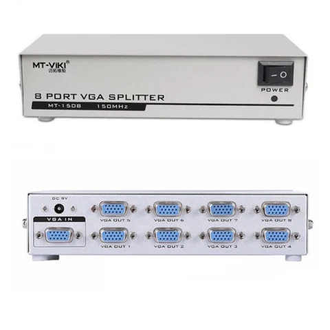 Bộ chia màn hình, bộ chia VGA 8 cổng MT1508