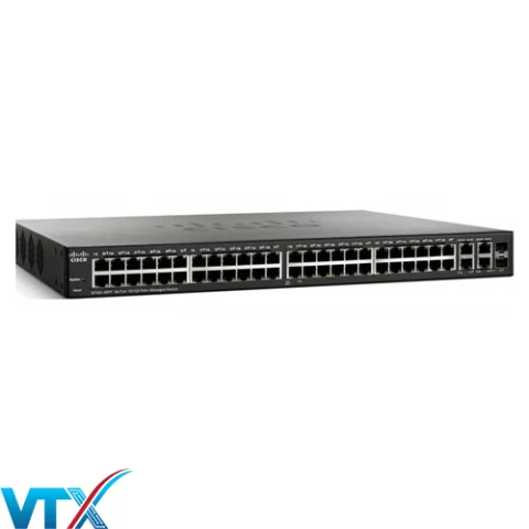 Switch chia mạng POE 48 port 10/100Mbps Cisco SF300-48PP-K9