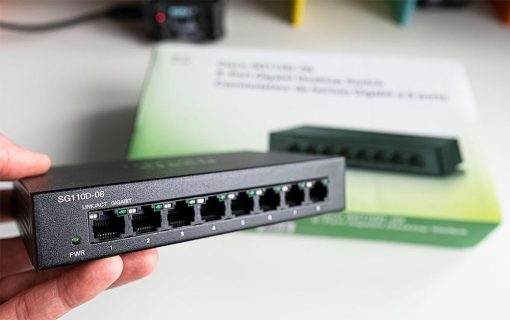 Các cổng Switch chia mạng Cisco SG95D-08