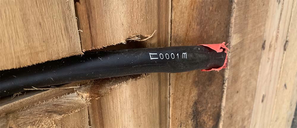 Cáp điện thoại z43 20 đôi cống đánh số mét rõ ràng