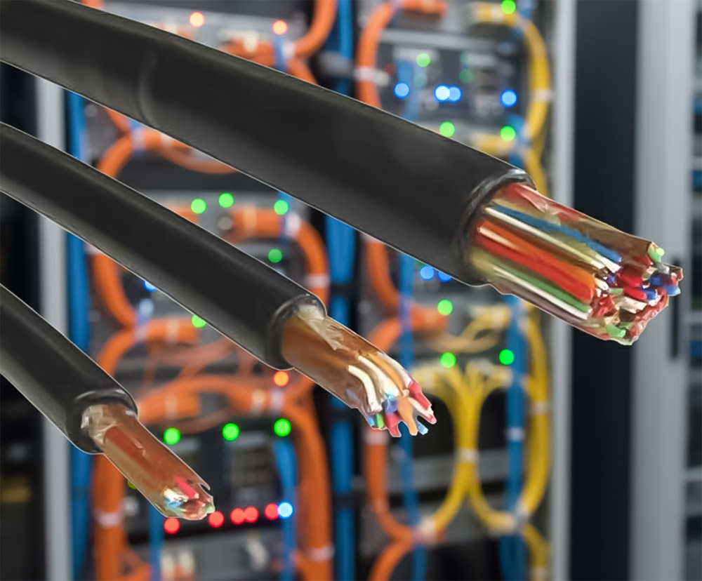 Cấu tạo của Cáp điện thoại luồn cống 30 đôi
