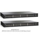 Góc nghiêng phải Switch chia mạng Cisco 48Port SF200-48
