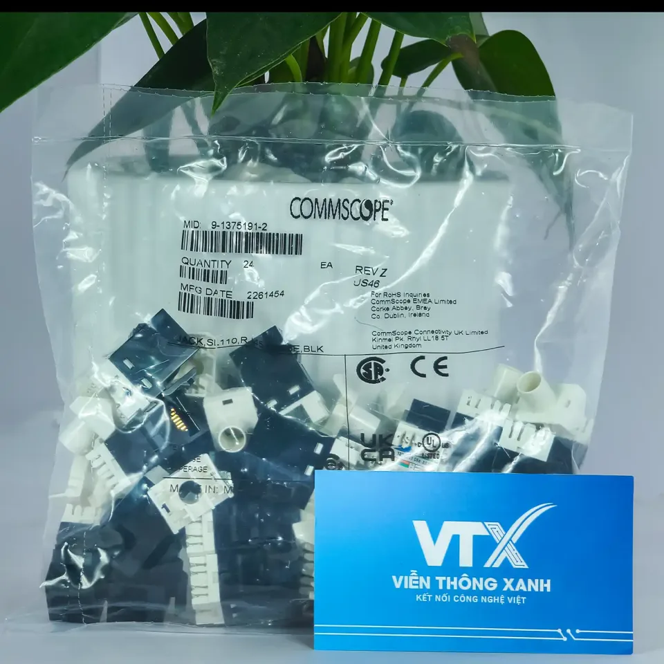Nhân mạng không chống nhiễu Commscope Cat5E RJ45 _ PN_ 9-1375191-2 (1) (1)