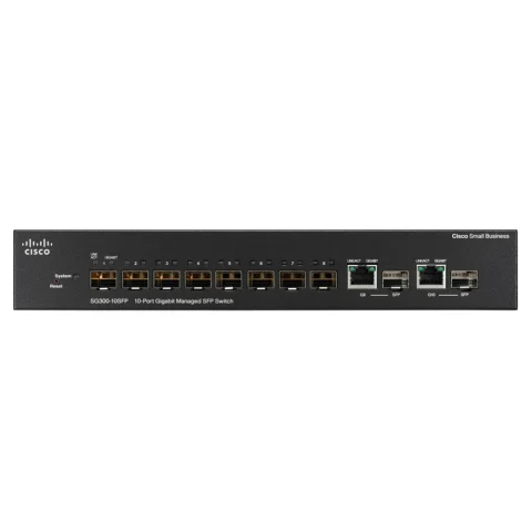 Switch chia mạng Cisco SG300-10SFP 10Port 10/100/1000Mbps