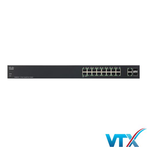 Switch chia mạng Cisco 18Port 101001000Mbps – Cisco SG200-18 (3)