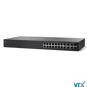 Switch chia mạng Cisco SG300-20 20Port 10/100/1000Mbps