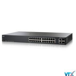 Switch chia mạng Cisco 24port 10100Mbps PoE - SF200-24P (2)