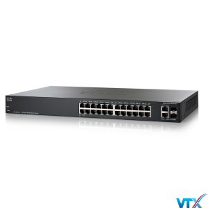 Switch chia mạng PoE Cisco 24port 10/100Mbps SF200-24P