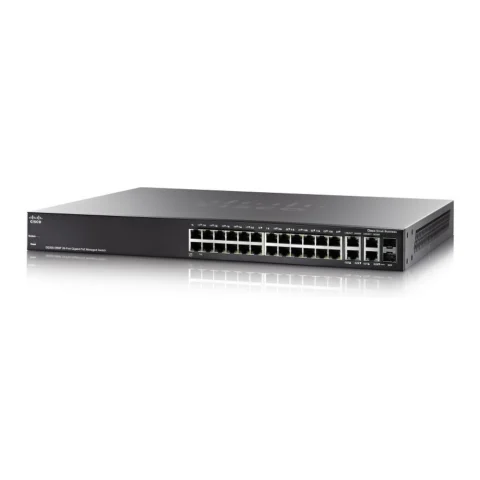 Switch chia mạng Cisco SG300-28MP 28Port 10/100/1000Mbps