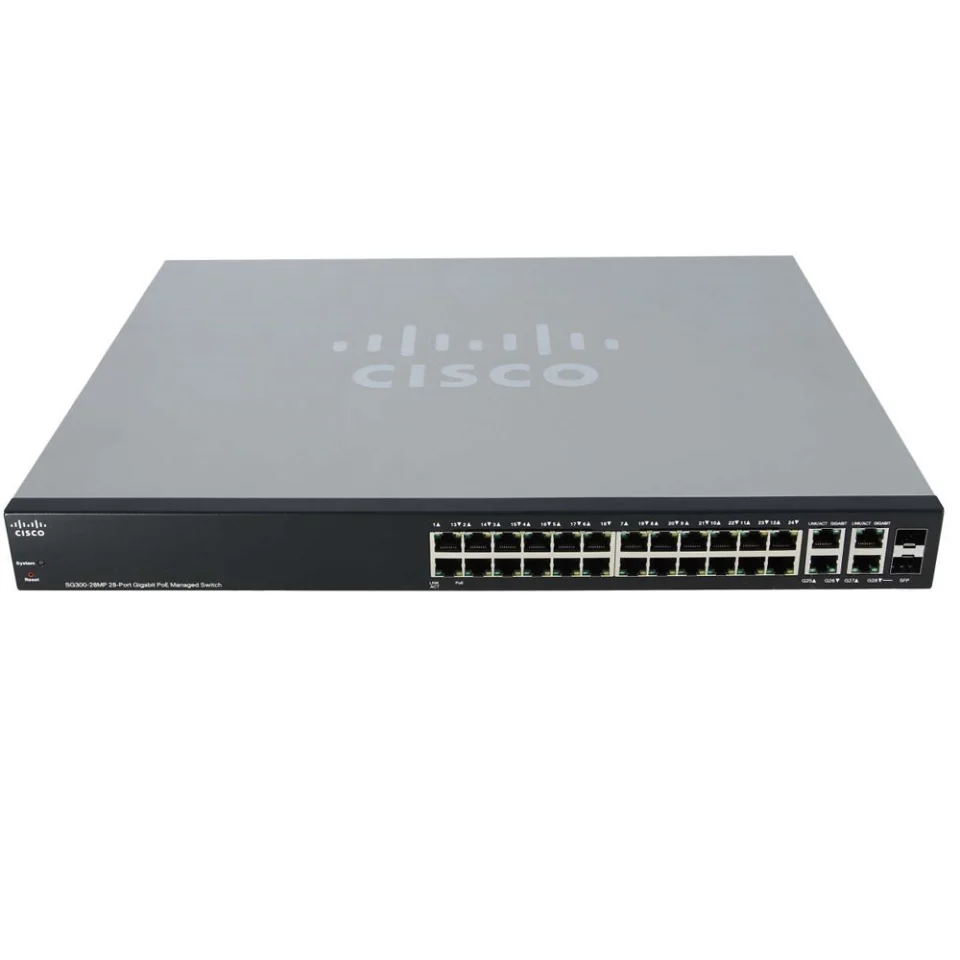 Switch chia mạng Cisco SG300-28MP 28Port 10/100/1000Mbps