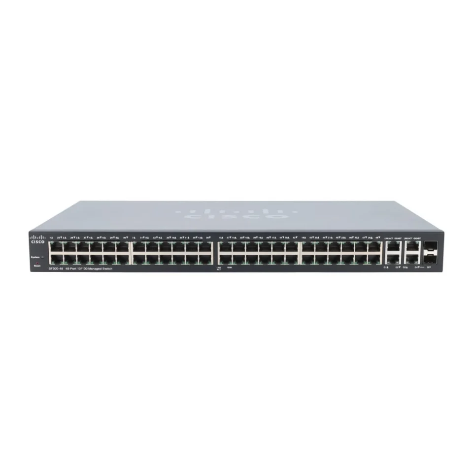 Switch chia mạng Cisco 48-port 10100Mbps - Cisco SF300-48 (3)