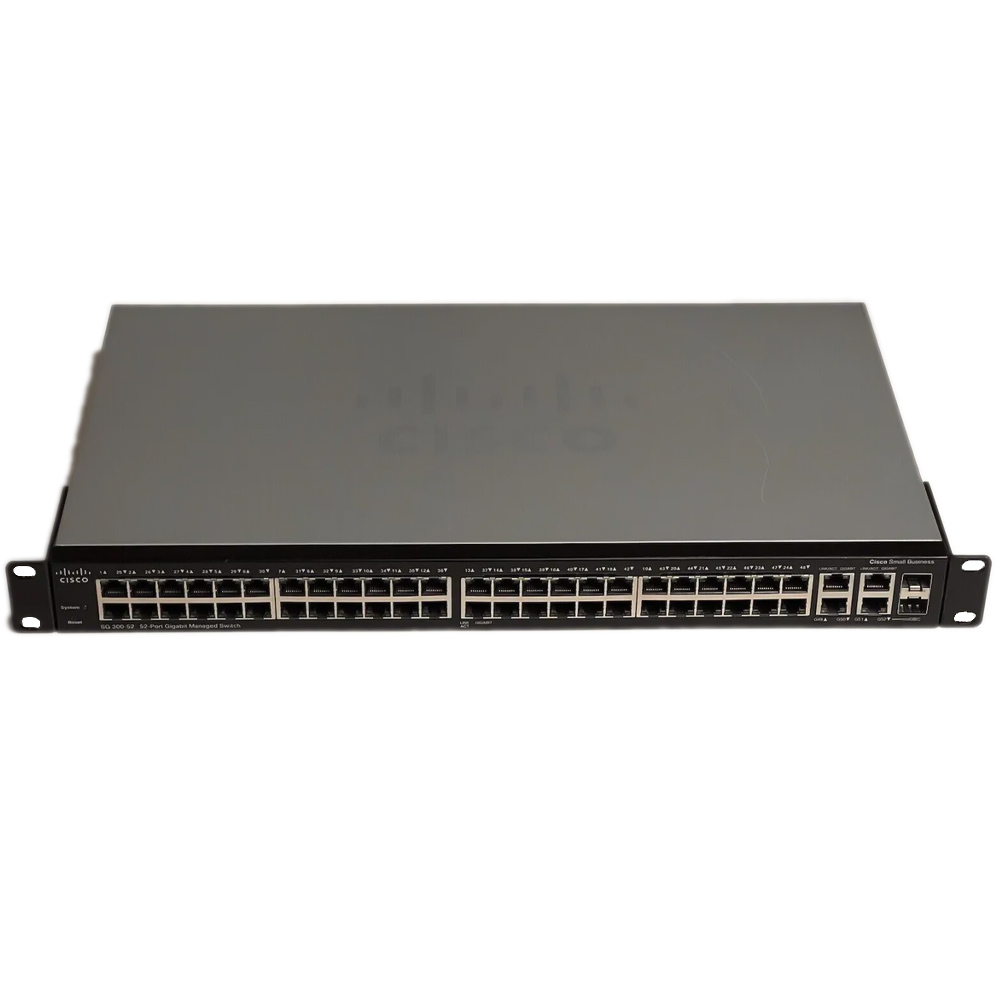 Switch chia mạng Cisco 52Port 101001000Mbps – Cisco SG300-52