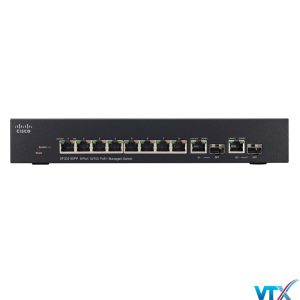 Switch PoE Cisco SF302-08PP 8Port 10/100Mbps