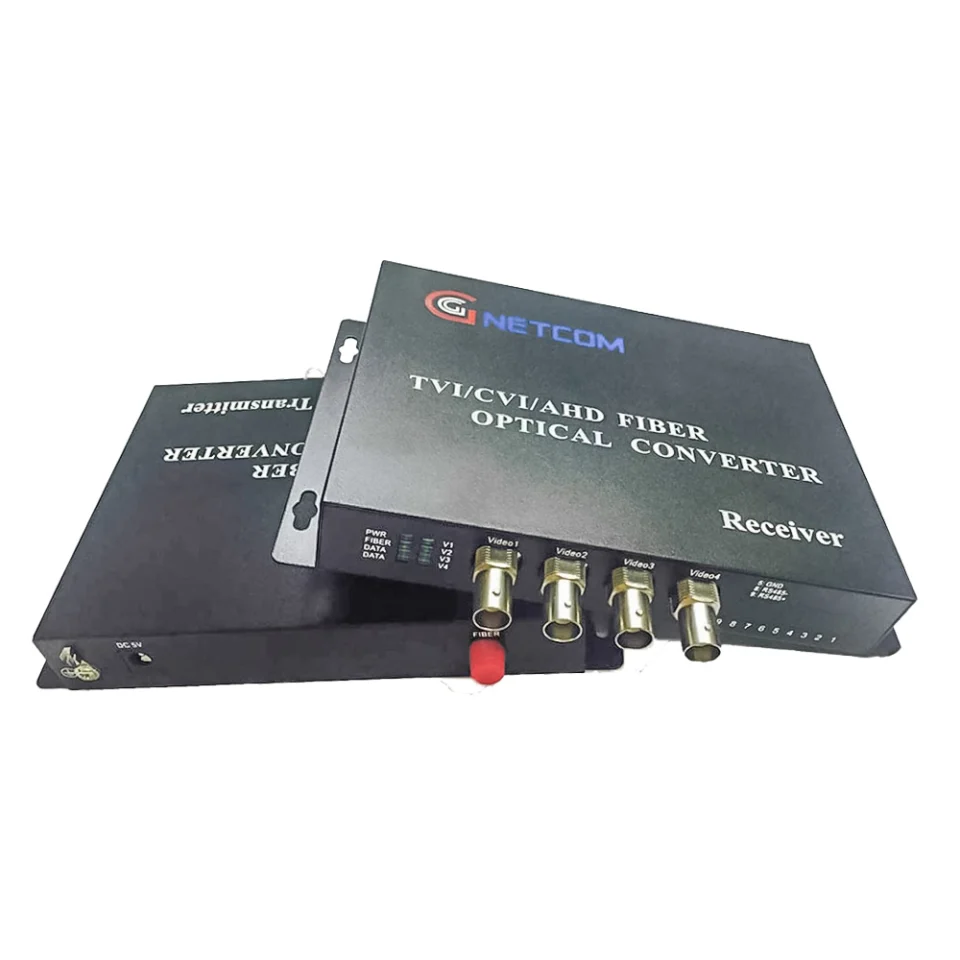 Bộ chuyển đổi video sang quang 4 kênh 720-960P Cho AHD, CVI, TVI 1 (1)