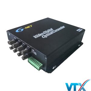 Bộ chuyển đổi video sang quang 8 kênh 720-960P Cho AHD, CVI, TVI 1.4Mp
