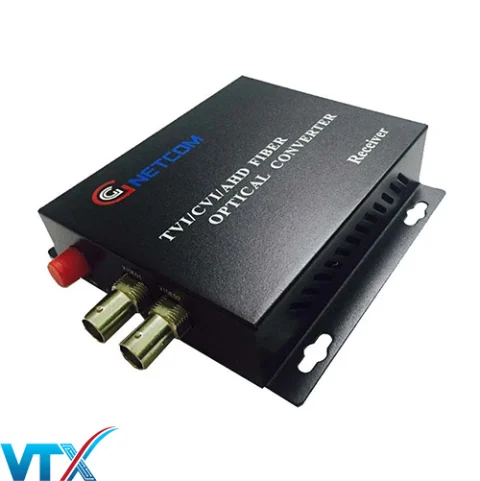 Bộ chuyển đổi video sang quang 2 kênh 720-960P Cho AHD, CVI, TVI 1.4Mp
