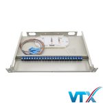 Hộp phối quang khay trượt lắp rack 24FO