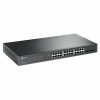 Mặt trước góc nghiêng phải Switch chia mạng TP-LINK 24 Port 10_100_1000Mbps TL-SG5428
