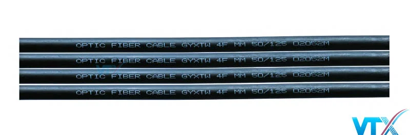 Cáp quang Multimode 4 Core ( 4 sợi ) OM2 GYXTW 50/125µm