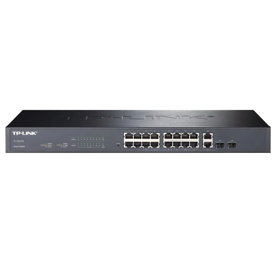 Switch chia mạng TP-LINK 16 port 10100Mbps TL-SL2218 (1)