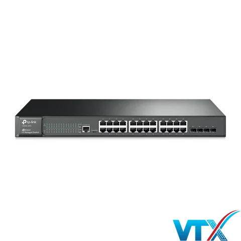 Switch chia mạng TP-LINK T1600G-28TS (TL-SG2424) 24 Port