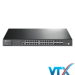 Switch chia mạng TP-LINK 28 Port 10_100_1000Mbps T3700G-28TQ