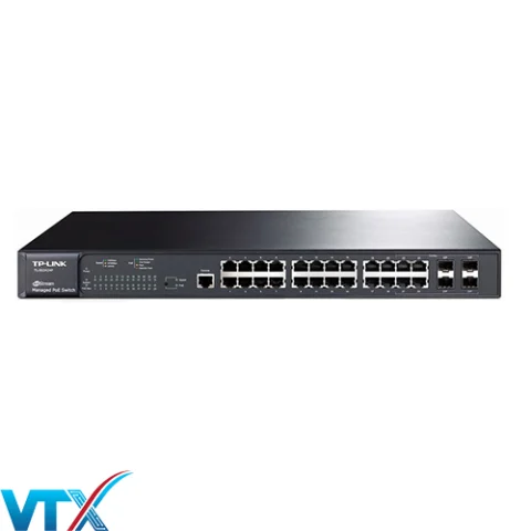 Switch chia mạng PoE 24 Port TP-LINK TL-SG3424P