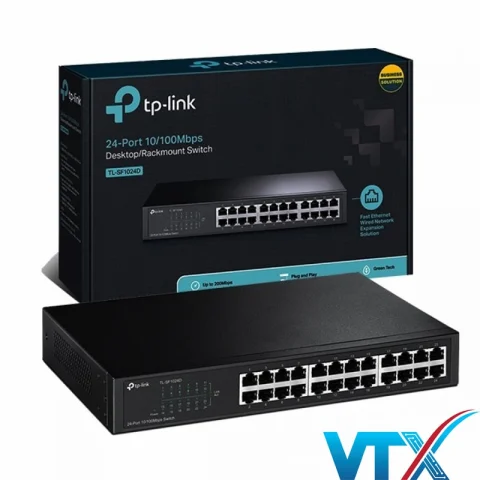 Switch chia mạng TP-LINK 24 Port 10/100/1000Mbps TL-SG1024DE