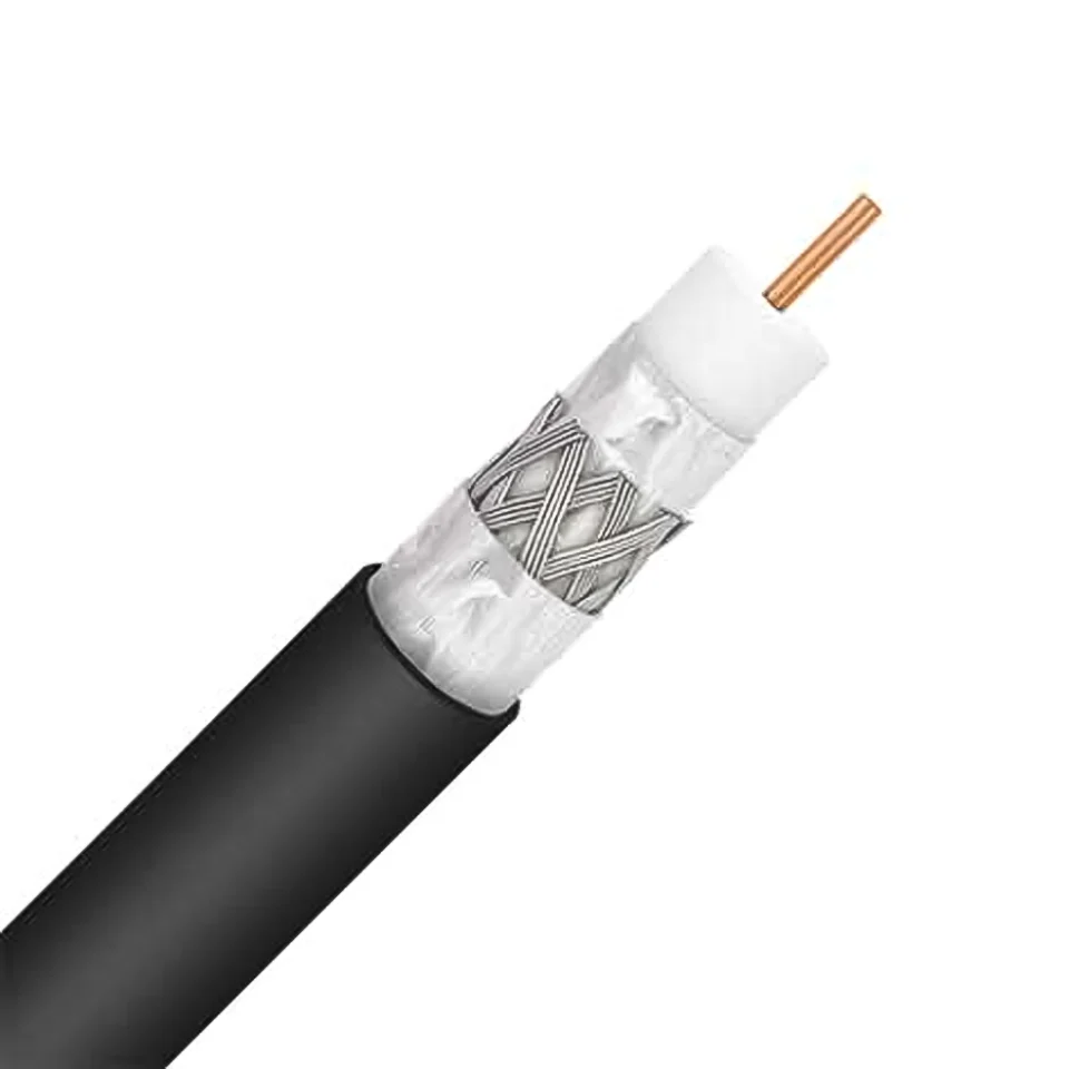 Cáp đồng trục RG6 HDPRO 2 lớp bạc TRI SHIELD chính hãng chất lượng