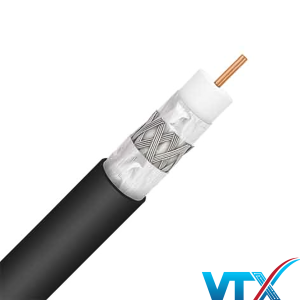 Cáp đồng trục RG6 HDPRO 2 lớp bạc TRI SHIELD chính hãng chất lượng