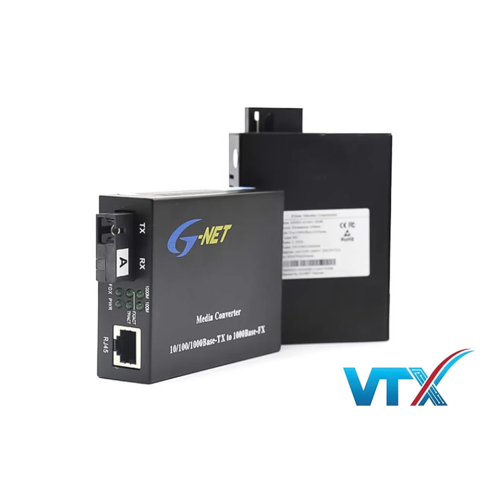 Bộ chuyển đổi quang điện 1 sợi G-Net HHD-210G-20A/B