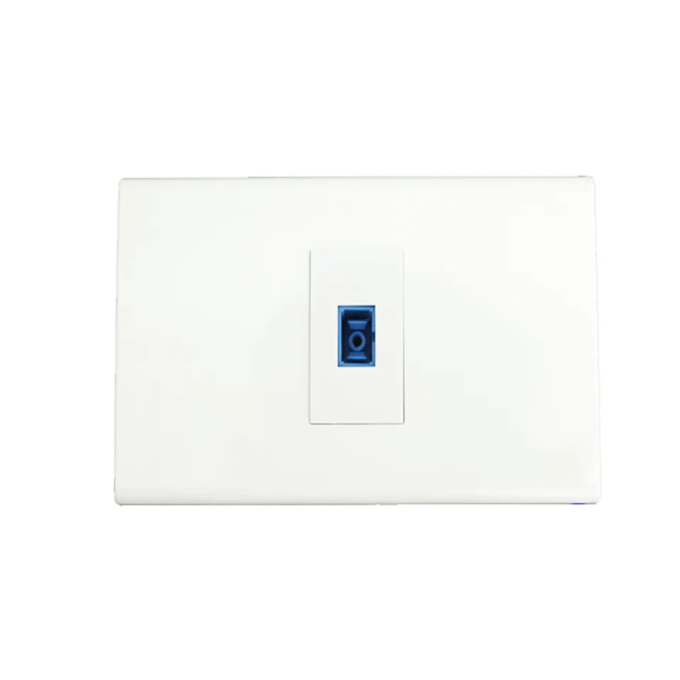 Bộ wall plate quang chuẩn SC 1 cổng_1
