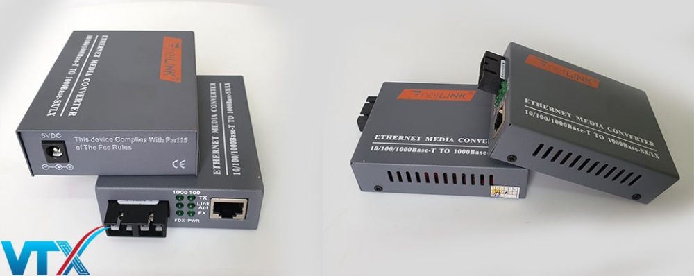 Bộ chuyển đổi quang điện 2 sợi Netlink HTB-GS-03