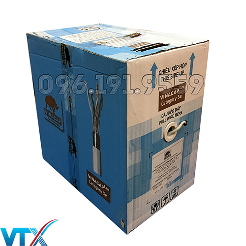 Cáp mạng Vinacap cat5e UTP cuộn 305m