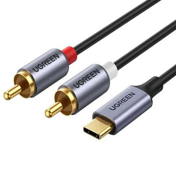 Cáp chuyển đổi USB Type C sang RCA dài 3m Ugreen 30737