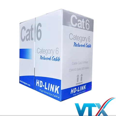 Cáp mạng HD-Link Cat6 UTP CCAH Chính Hãng