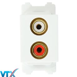 Nhân Video, hạt AV jack 3.5 lắp mặt dây âm thanh âm tường