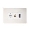 Ổ cắm âm sàn VGA+ HDMI + LAN cao cấp