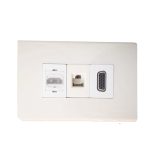 Ổ cắm âm sàn VGA+ HDMI + LAN cao cấp