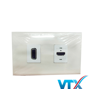 Ổ cắm âm sàn cổng HDMI + VGA