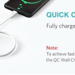 Ugreen 10693 Usb 3.0 To Usb C Flat Cable White 1.5M