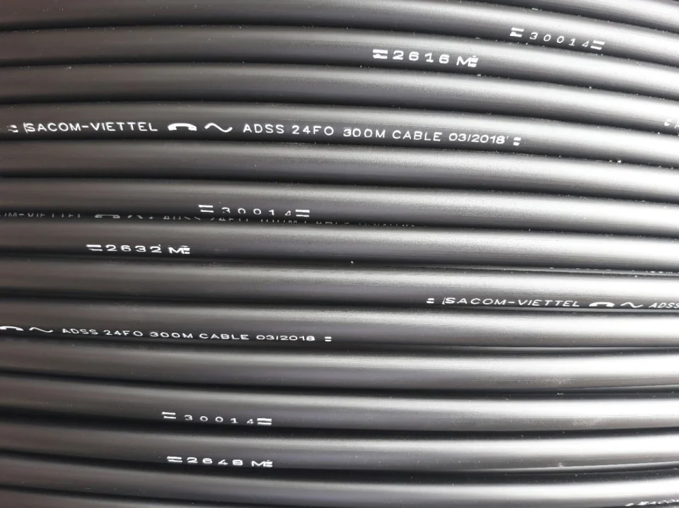 Cáp quang treo ADSS Singlemode 24FO KV 300 – ADSS24FKV300
