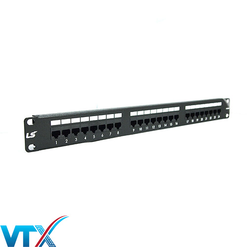 Patch panel LS Cat5e 24 Port - Viễn 