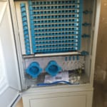 Tủ phối quang ODF 144 FO ngoài trời đầy đủ phụ kiện