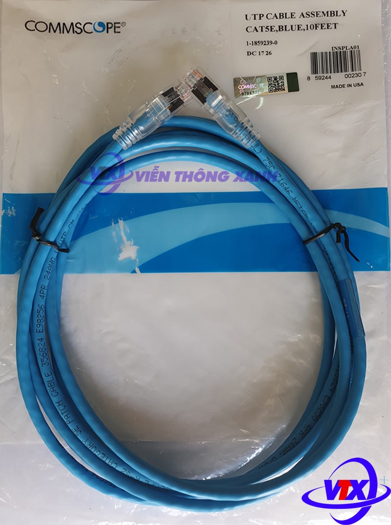 Dây nhảy COMMSCOPE/AMP Cat5e 5m