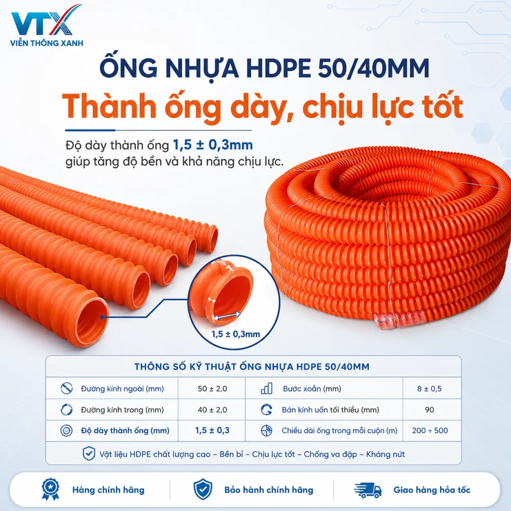 hdpe 50 40