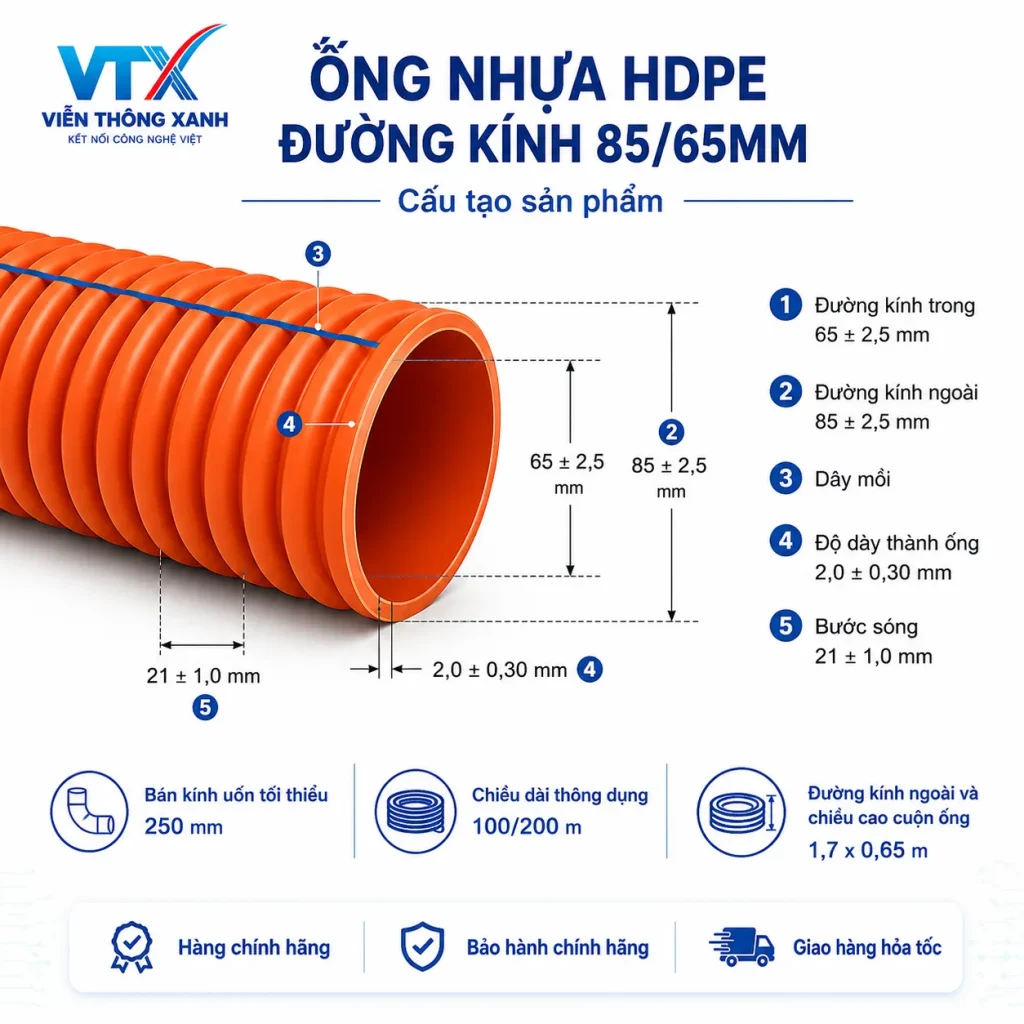 hdpe 85 65